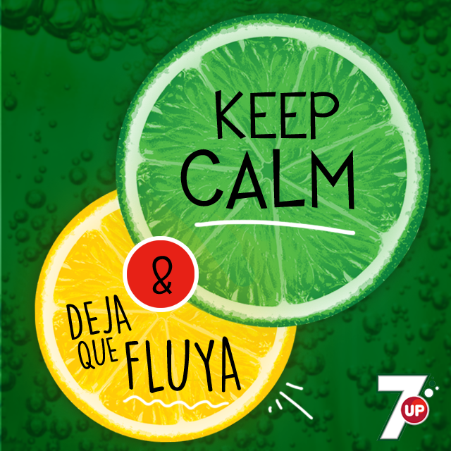 En todo momento, nuestro consejo: Tómate una 7up y #DejaQueFluya