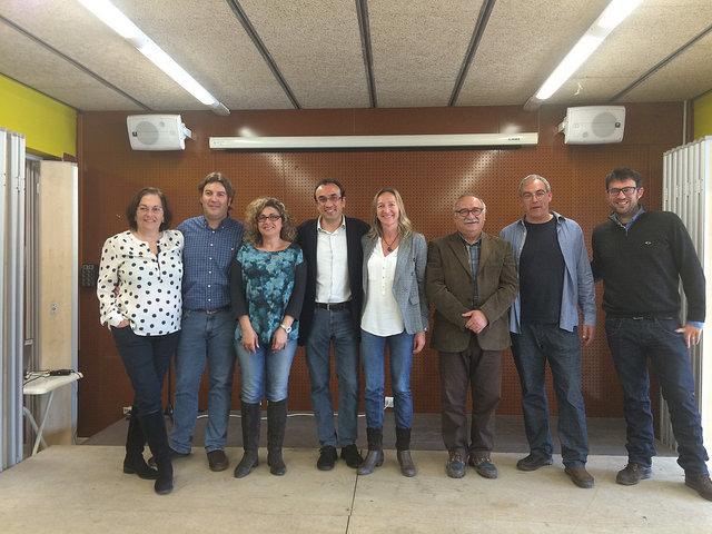 eixdiari's tweet image. Josep Rull presenta Montse Carreras com alcaldable de CiU a Cunit @ciucunit eixdiari.cat/politica/doc/5…