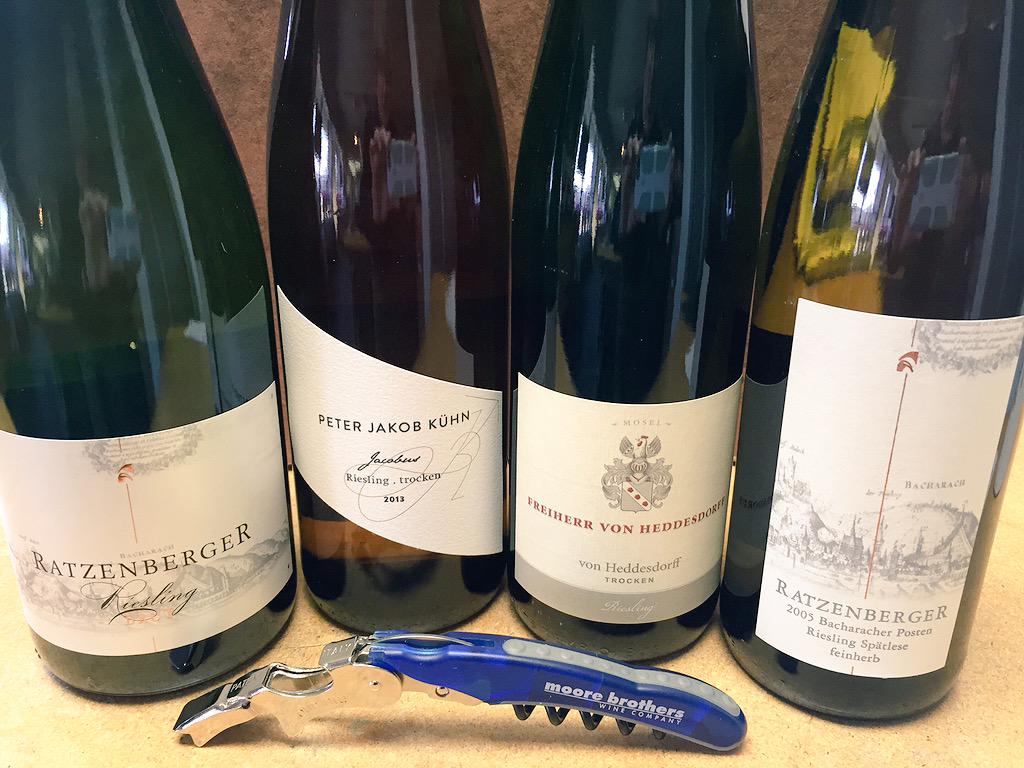 moorebroswine's tweet photo. Find Gregβand these wonderous Rieslingsβat our #PhillyWineWeek #OpeningCorks table @PAFAcademy tonight. http://t.co/4blooWCFkb