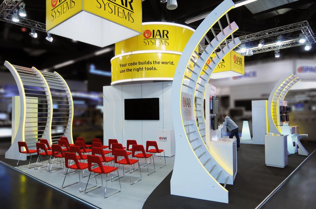 Sture's tweet image. #Mässmonter åt #IARsystems på #EmbeddedWorld2015 i Nürnberg.
#sture #mässa #embeddedworld #eventdesign #monter #event