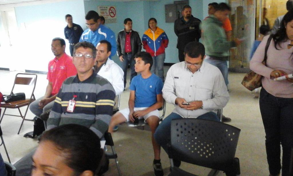 Hoy estuvimos reunidos con voceros de participación comunitaria para definir lineas de acción para este 2015