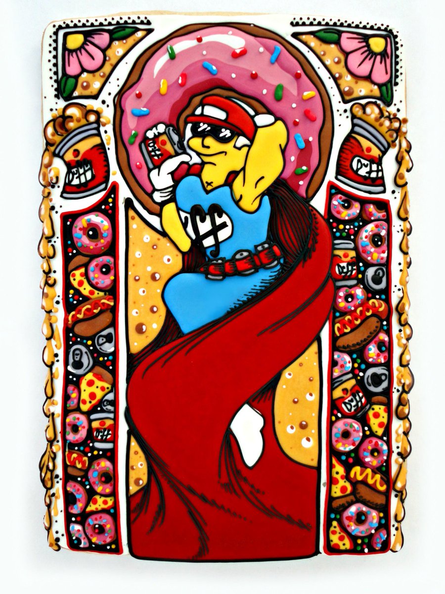 simpsononymous's tweet image. facebook.com/pages/simpsono….
The artists are spreading the word on cancer awareness! @simonsam @SU2C @Newsday @ABC7NY