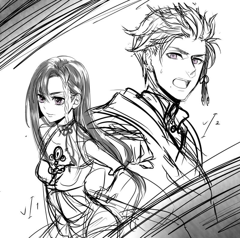 描いた記憶すら無いVYの2人出てきた。勇馬最初こんなだったか。 