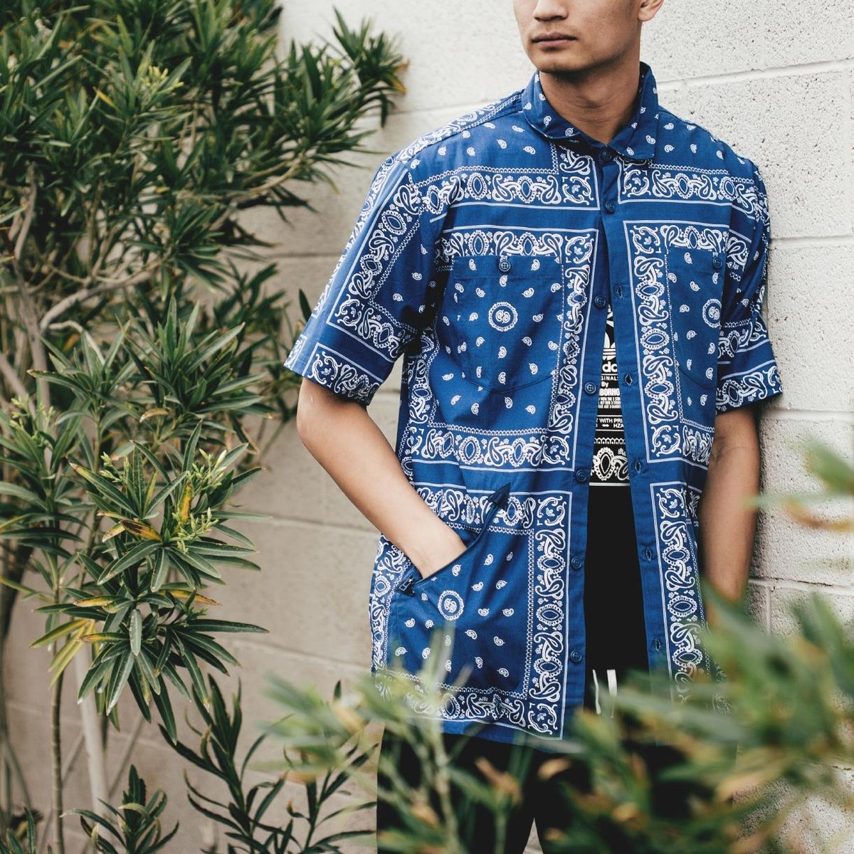 FEATURE on X: Adidas Originals x Neighborhood Bandana Shirt In