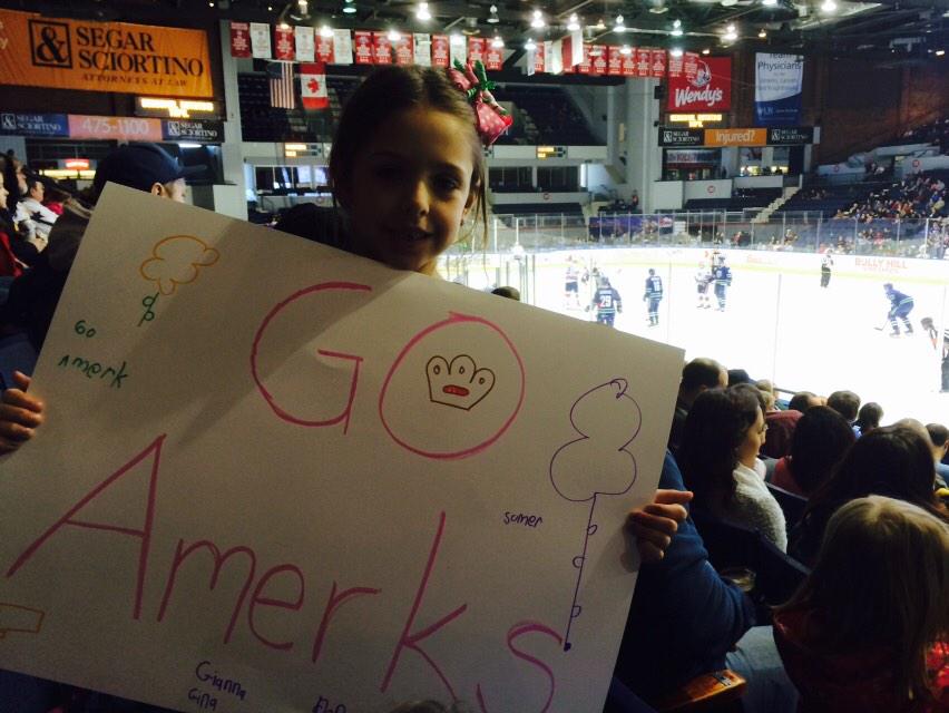 mcimineri's tweet photo. Go AMERKS! @AmerksHockey http://t.co/wochTukpSK