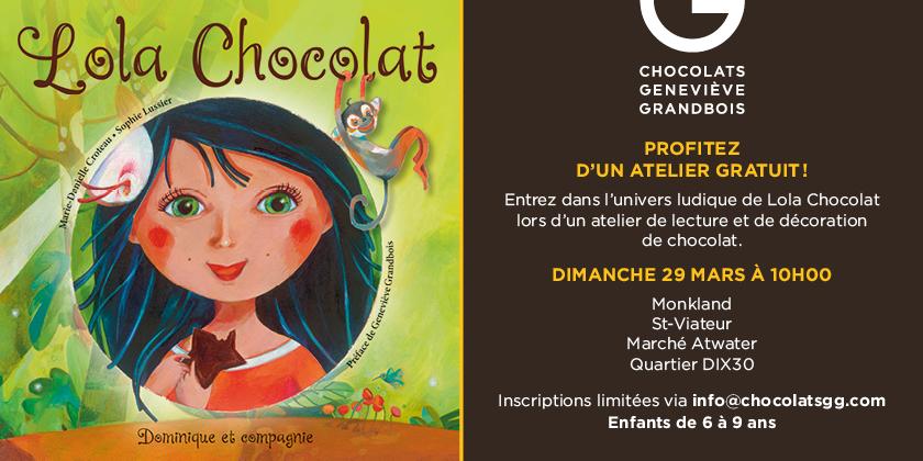 ChocolatsGG's tweet photo. Parents d'enfants de 6 à 9 ans? Une #activité #gratuite dimanche prochain chez @ChocolatsGG! http://t.co/GYCiCsevK6