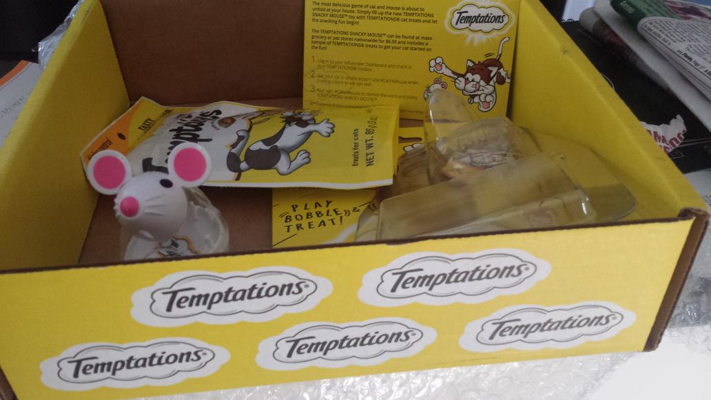 msmakeupmusings's tweet image. Thanks @Influenster this is such a cute idea my cats love this thing! #CatVSMouse