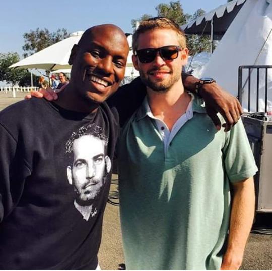 JoshDelWalker's tweet photo. @Tyrese and @codywalkerroww 
#Furious7 http://t.co/TajQ9aJaSW