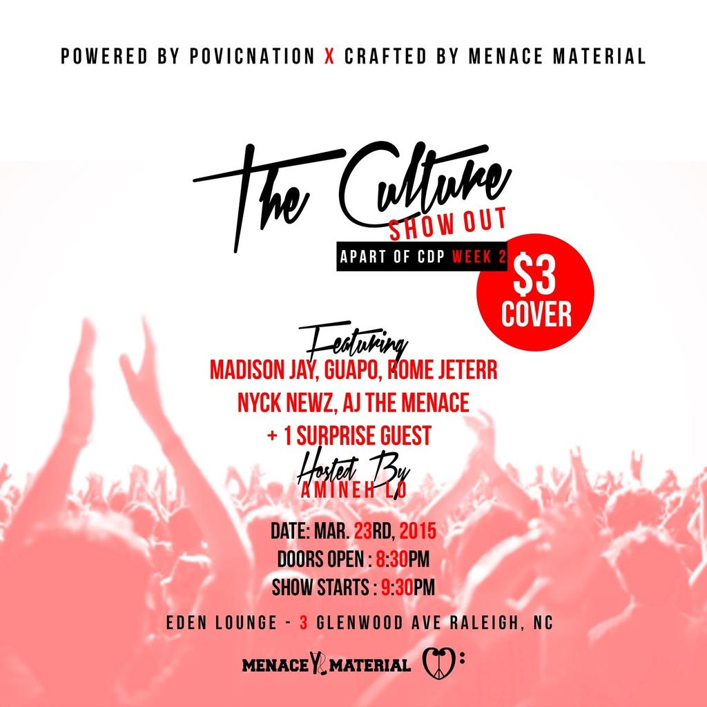 themadisonjay's tweet image. TOMORROW! SHUTTING EDEN LOUNGE DOWN! #CDP2