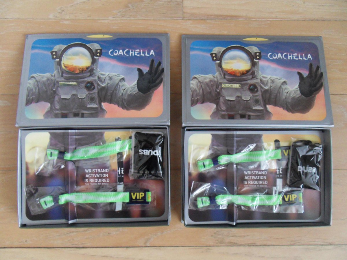 DesignEternal's tweet image. I have 4 VIp Coachella Tickets weekend 2 for sale.