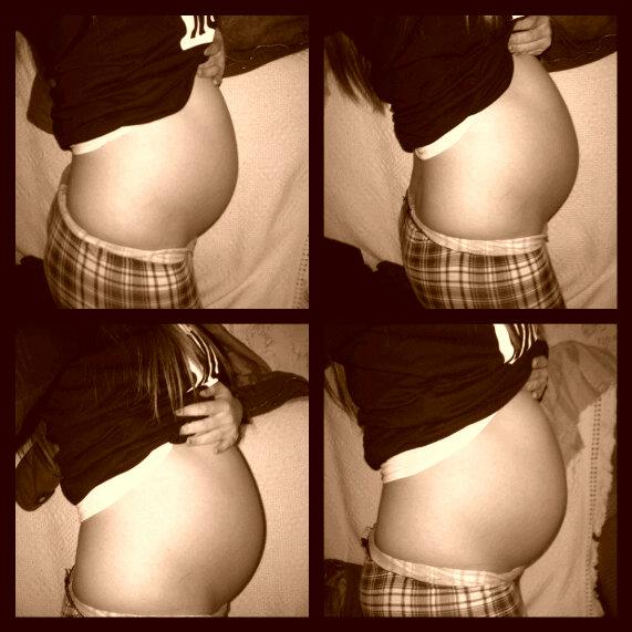 My bump <a href="/28weeks/">Kimmie</a> 4days