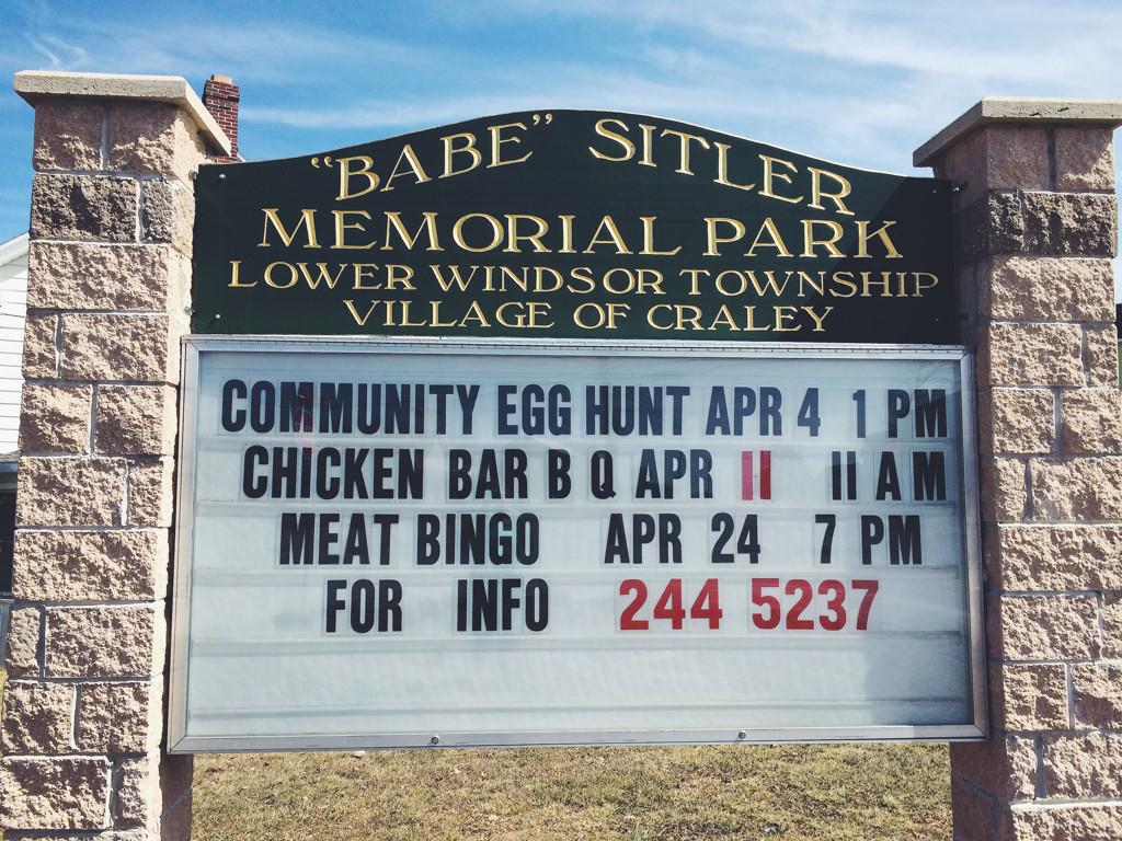 thoushaltroar's tweet photo. Welcome to #Pennsylvania, home of meat bingo. http://t.co/lhI1TPuR7w
