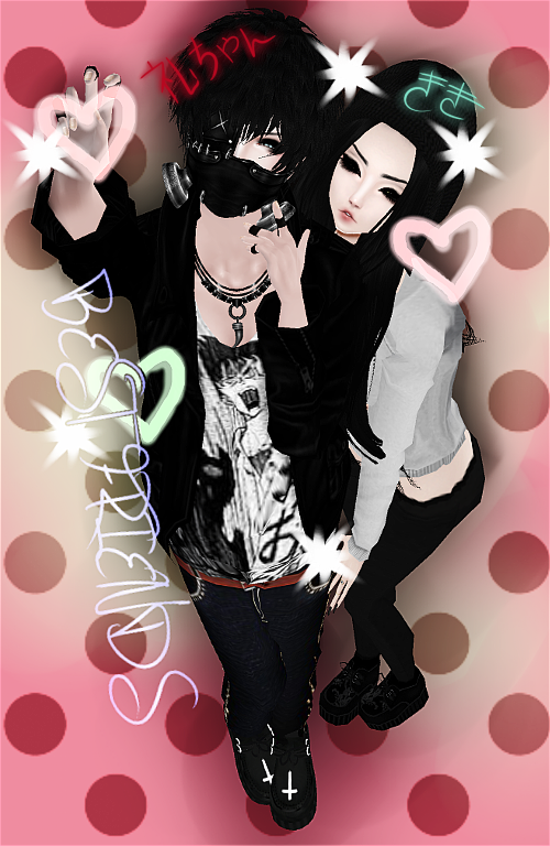 xrei04's tweet photo. @KieCorpse 私たちのIMVUのプリクラ笑

#プリクラRT
#可愛いRT http://t.co/xgRdYRQknp