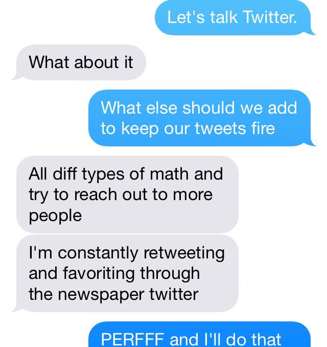 mathletes_hhs's tweet photo. behind the scenes of @mathletes_hhs: trying to make our Twitter better and more inclusive. http://t.co/6lq8H855Xq