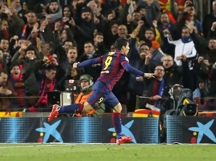 BillyDwiki_S's tweet photo. Suárez : “Saya yakin ini adalah gol terpenting yang saya cetak sejak tiba di Barça.” http://t.co/BJdNG0Nhow