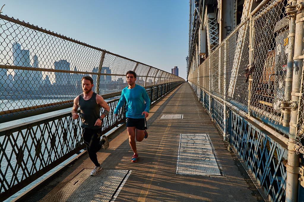 Runners on Manhattan Bridge #NYC #NewYork #NewYorkCity #Manhattan <a href="/yourtake/">Your Take</a> <a href="/NYCityAlerts/">New York City Alerts</a> <a href="/EverythingNYC/">EverythingNYC</a> <a href="/NYC/">New York, New York!</a>