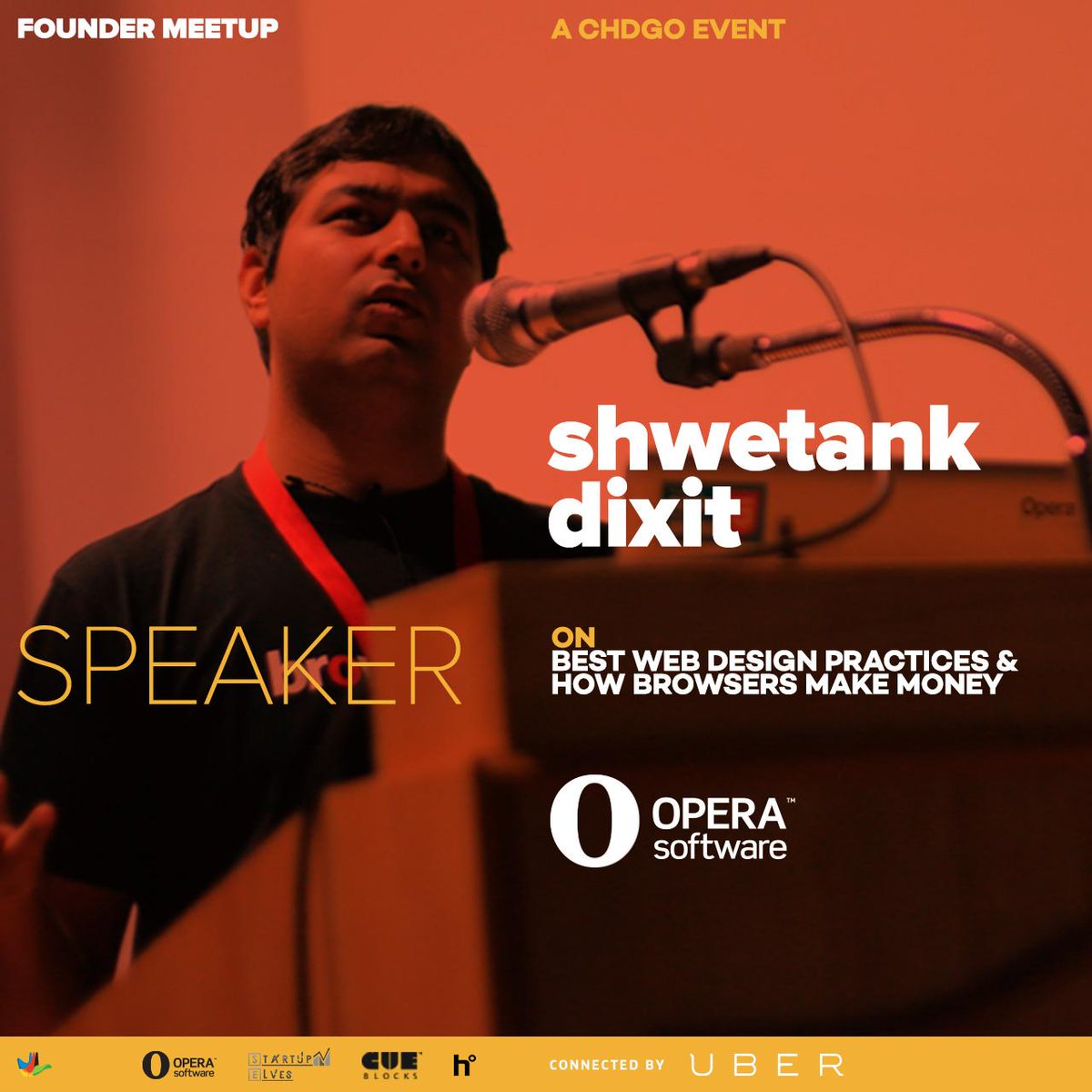 chdgo's tweet photo. Meet @Shwetank who works in Developer Relations + Extensions Team @opera https://t.co/RTKquENtqC #FounderMeetup http://t.co/3Ob4rCnQ3B