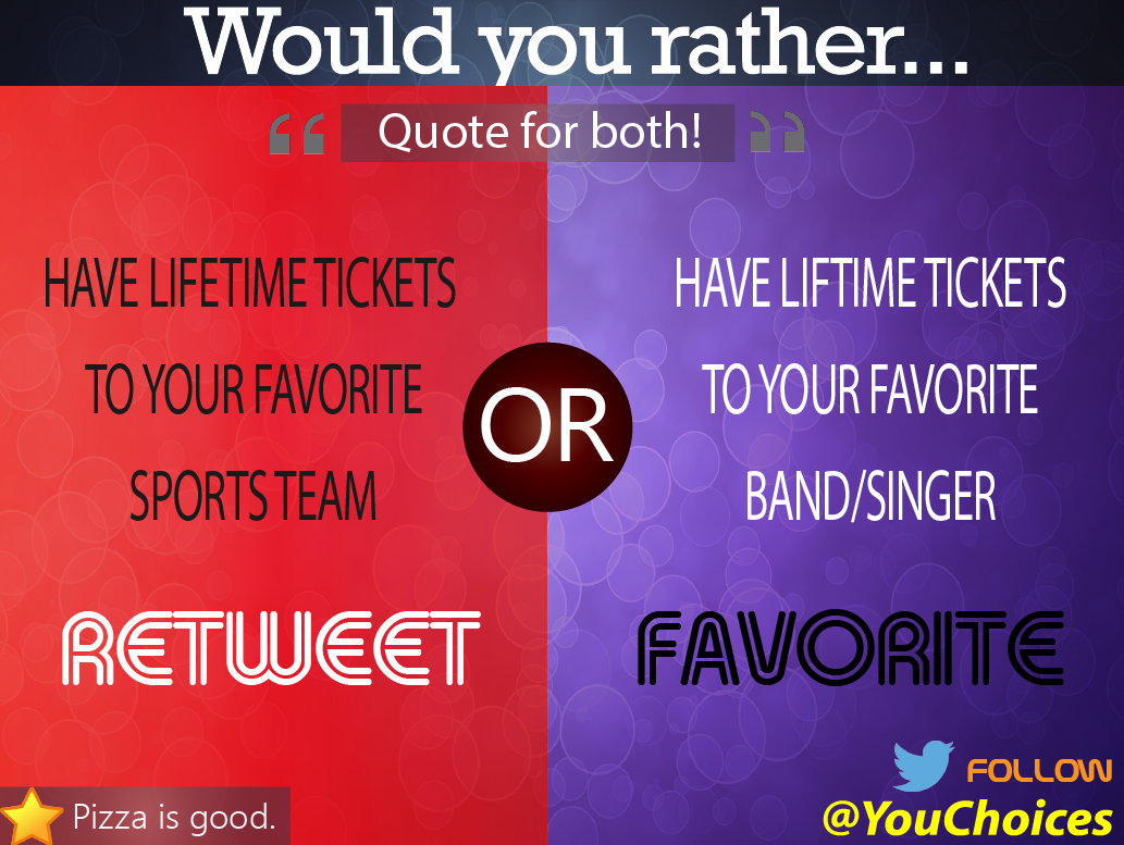 YouChoices's tweet photo. What kind of lifetime tickets? http://t.co/N2Ao2ana1X