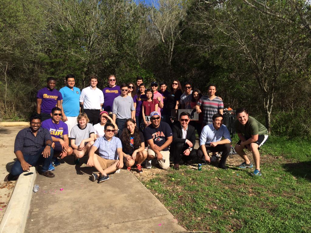Had a great time at the BBQ organized by the collegiate chapters! Thanks to the alumni that made it out! #PTBADinSA
