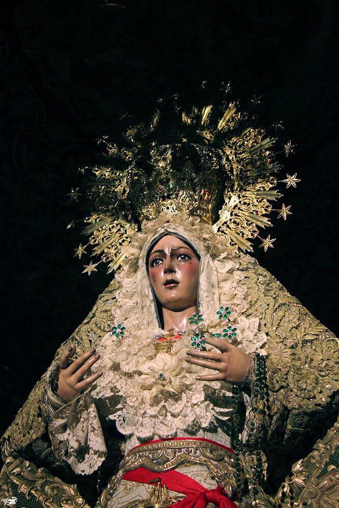 manuellombo's tweet photo. Pues sabéis que os digo no? Qué lo mejor del día de hoy es: QUE LA MACARENA YA ESTÁ EN SU PALIO!! http://t.co/O2T1hTx1Qk