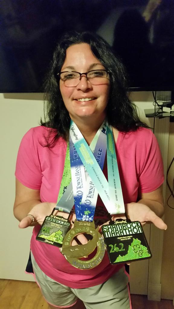 NC_MotherRunner's tweet photo. @CharityMiles my phone died during my run...but I still did it! 26.2 whale challenge #4uD #LetsGoHOKA http://t.co/RKqFGwNDTR