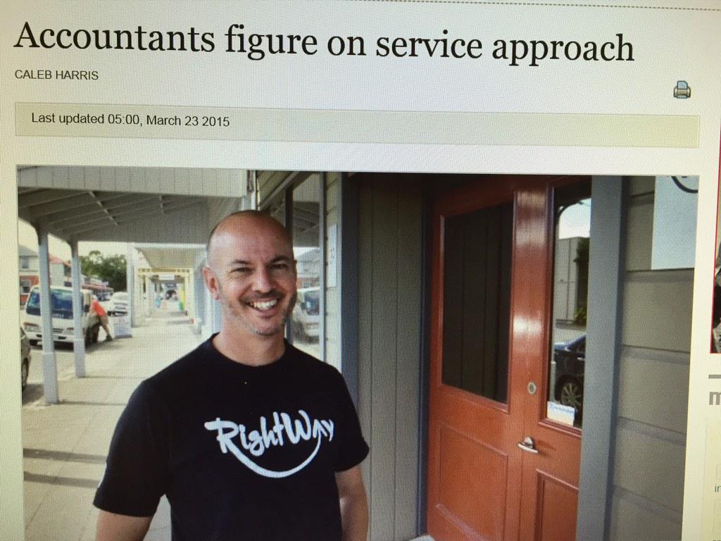 smartpayroll's tweet photo. Who's this handsome acct from @RightWayLtd on Stuff, Dom Post etc. great work. Love @Xero accts http://t.co/w07ADq9Sm3