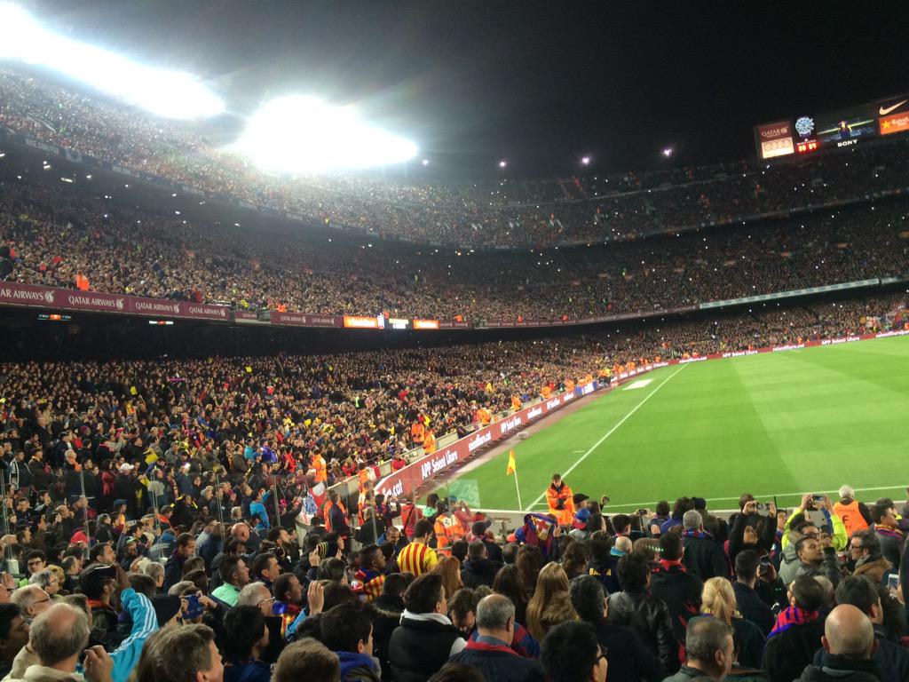 MelodyManful's tweet photo. #ElClaciso was amazingggg. Sooo happy @FCBarcelona won!! #ViscaElBarca http://t.co/NjvGW8VIKO