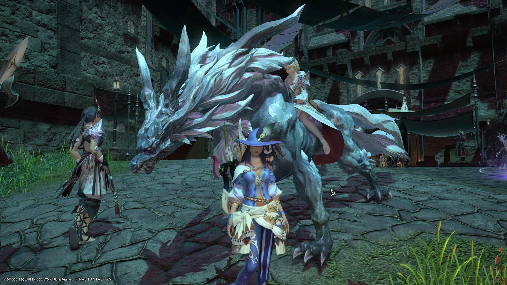 “so the Fenrir mount looks wicked cool. 