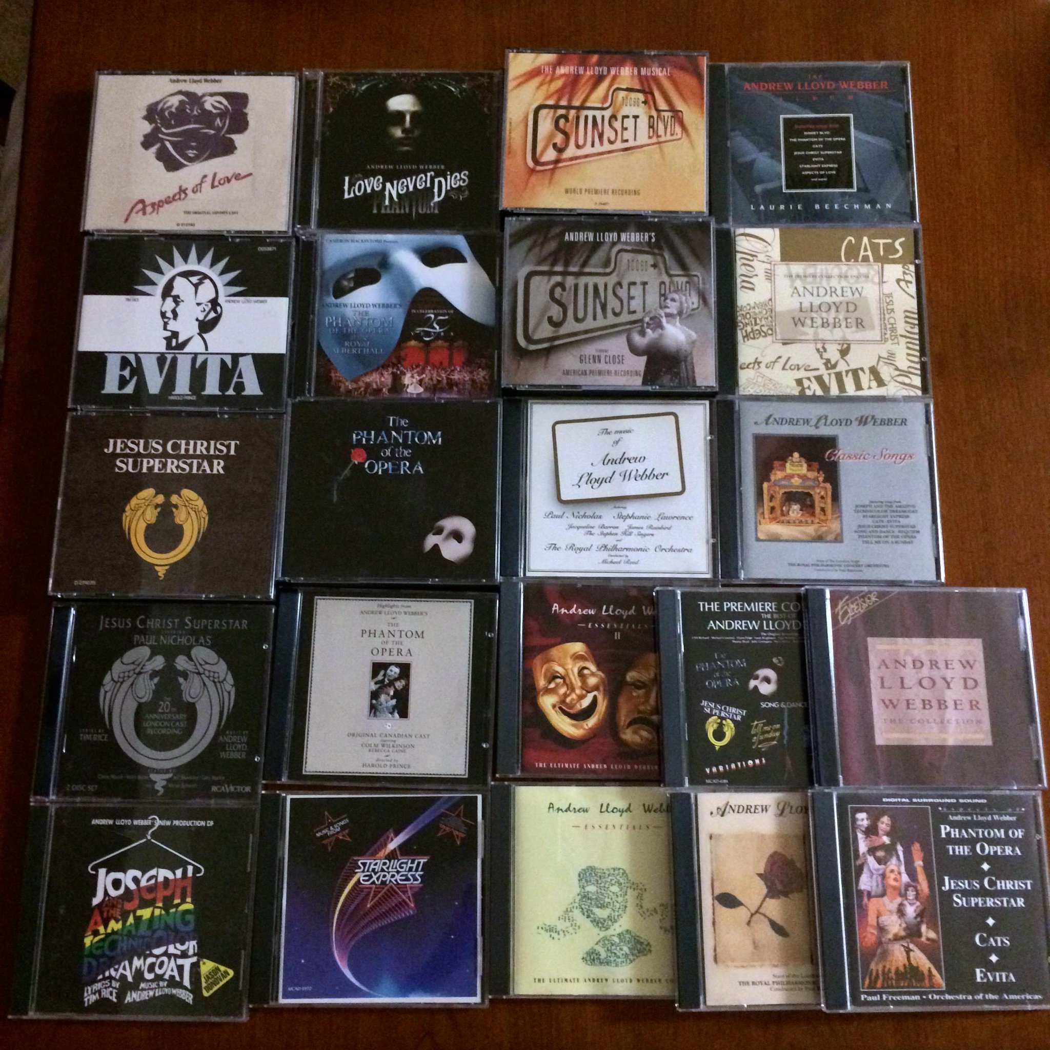 Happy Birthday to Andrew Lloyd Webber whose beautiful music has filled my life for over 30 years 