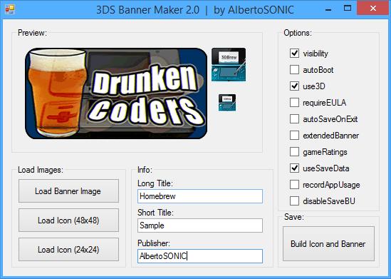 Albertosonic On Twitter 3ds Banner Maker 2 0 Now It Has A Gui