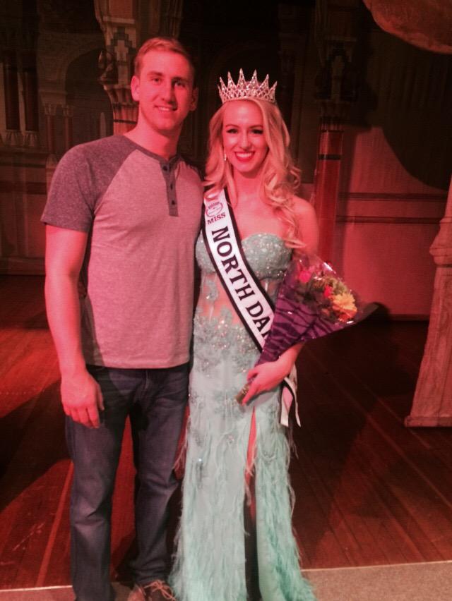 tespicer30's tweet photo. Congrats to my little sister @ellieespicer on winning Miss North Dakota United States! So proud of her! http://t.co/2W2E0k7y5I