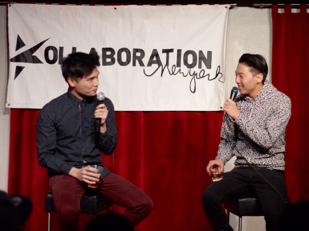 KOLLABNY's tweet photo. Q/A session with @DANakaDAN #KNYSpeakerSeries #KNYxDANakaDAN #DANakaDAN #SungLee http://t.co/tVeY1yUfdo