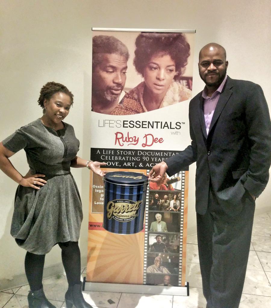 GarrettPopcorn's tweet image. Thanks to the @RubyDeeStory for having us POP by the #LEwithRubyDee event in Chicago today!