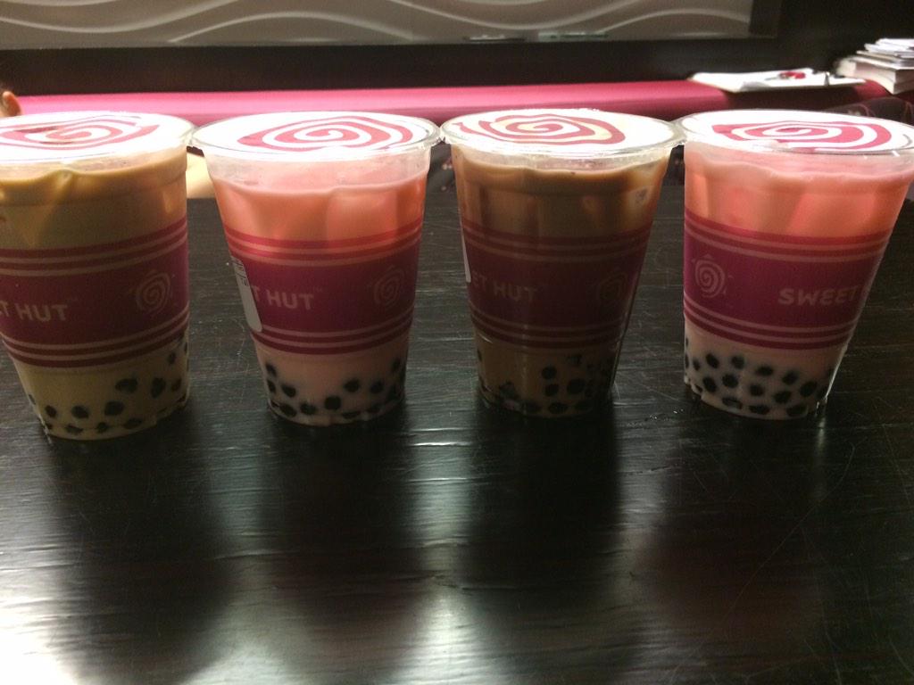 davidhoutsma's tweet photo. I had my first foray into bubble tea.  I'll be honest, the jury is still out in that one! http://t.co/j55lxR6ykK