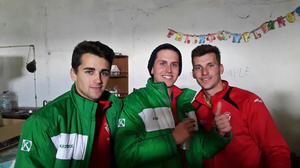 Victoria con un rival directo y Almuerzo del equipo. #Sisepuede #VamosSalar #5finales