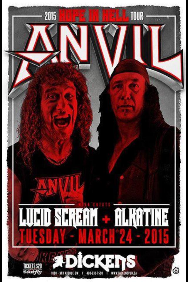 LucidScreamBand's tweet photo. @ALKATINE  @AnvilMetal666 Tuesday can't come fast enough #RockNRoll #HeavyMetal #ItsShowTime #YYCMusic #yyc http://t.co/2bCwYyudlj