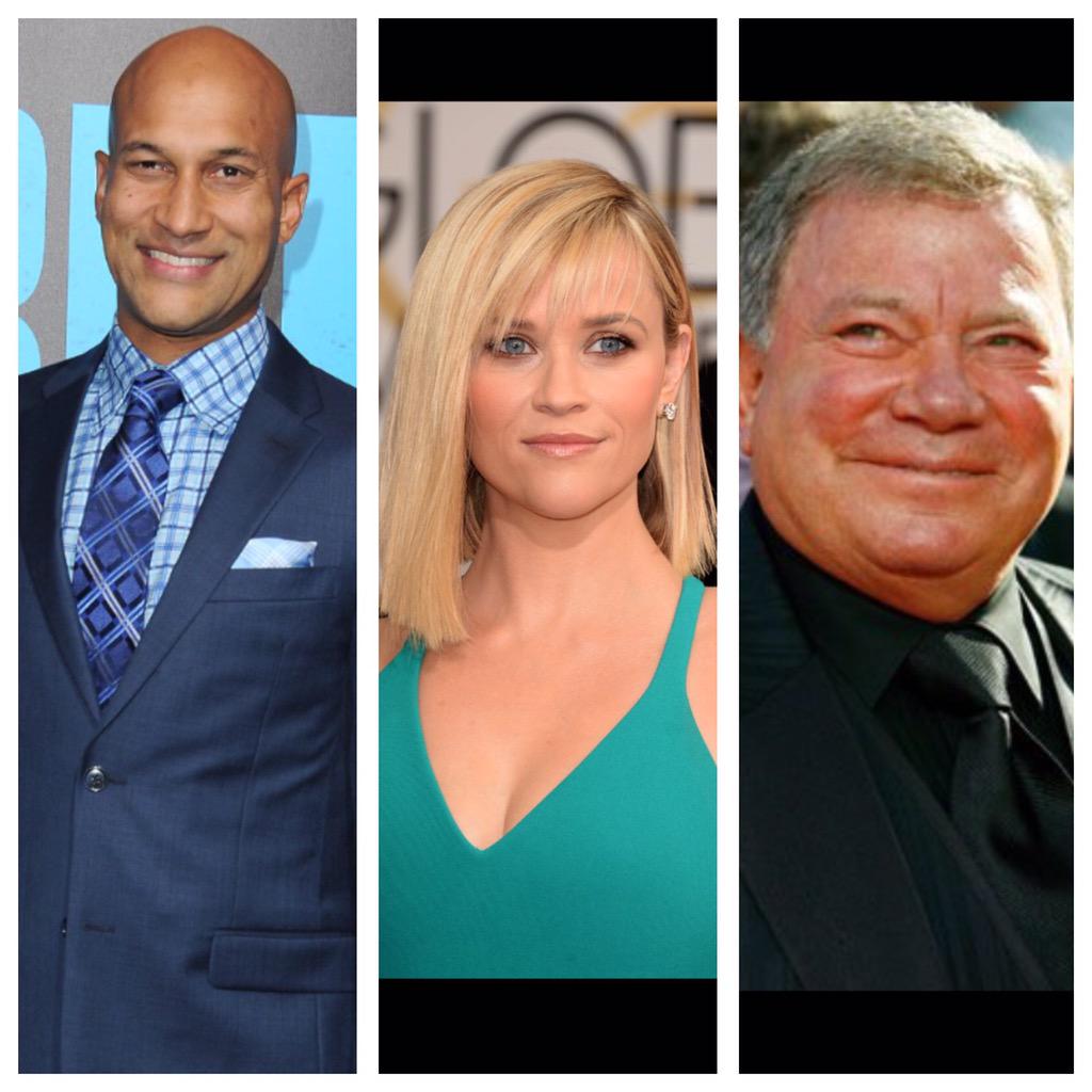 Happy Birthday to: Keegan-Michael Key (44) Reese Witherspoon (39) William Shatner (84) 