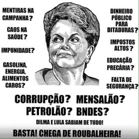 louisefabri's tweet image. Dilma, o Brasil não vai desistir de colocar a corja PTista atrás das grades!
#EiDilmaPedePraSair 
#Dia12SeráMaior