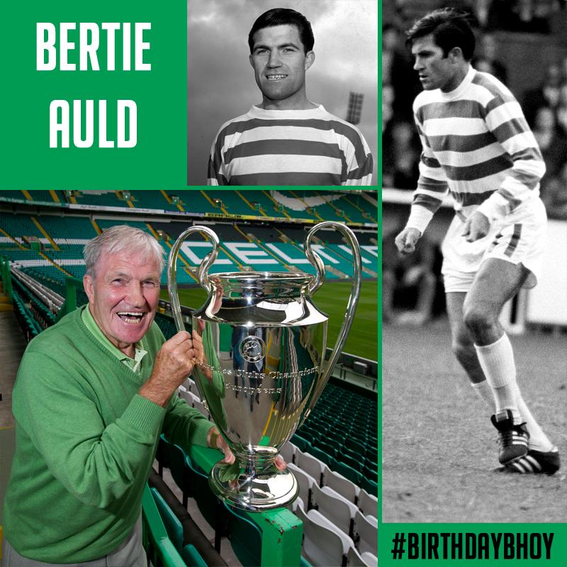 Happy 77th Birthday to Bertie Auld from everyone at Celtic Football Club. 