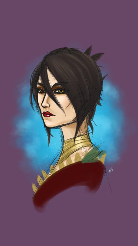 Trying out some new brushes.