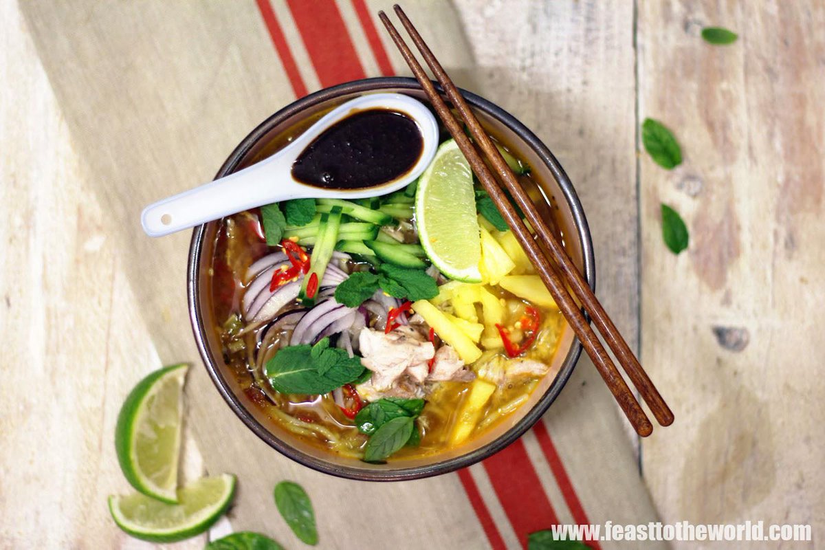 AsianFoodCh's tweet photo. #AFCGoLocal: Penang Assam Laksa by @feasttotheworld >> http://t.co/CjW67LywUv http://t.co/xU4OLvKJ1J