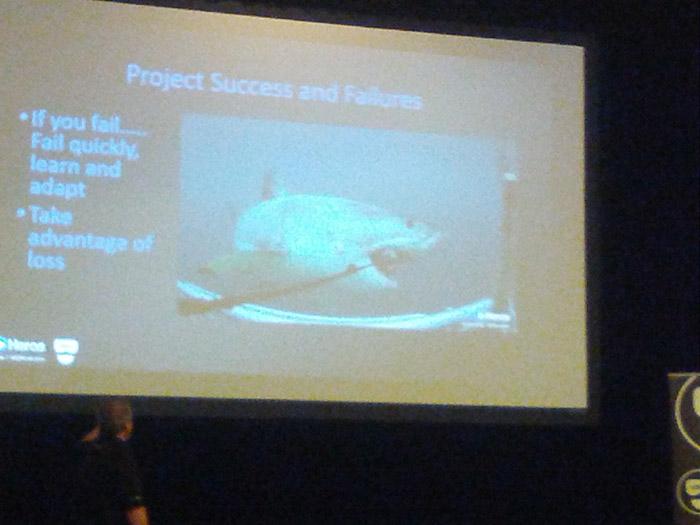 VRsandbox's tweet photo. Shark eating @360Heros rig from #VRLA today :) http://t.co/QXyuRI22fM