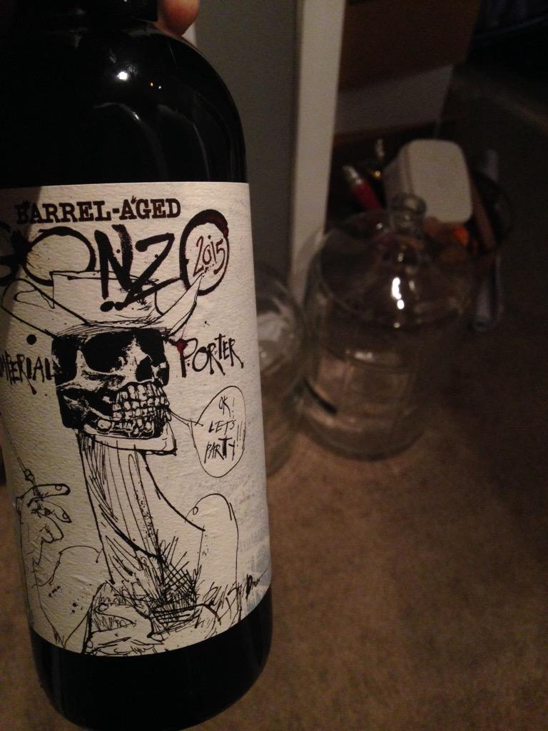 DRPchris's tweet photo. Cracked this little guy tonight. Solid beer thanks @FlyingDogWatts #CraftBeer #beer #drinklocal #drinkgoodbeer http://t.co/IF6WfxHwKw