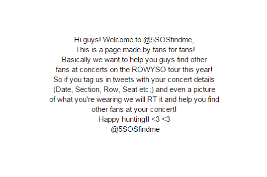 5SOSfindme's tweet photo. EXPLANATION AND EXAMPLE OF HOW TO USE THIS ACCOUNT http://t.co/bvwLNNkoxg