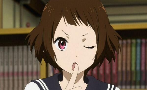 可愛いヒロイン画像アニメ 伊原 摩耶花 いばら まやか 氷菓 Cv 茅野愛衣 Http T Co 7qn6colx Twitter