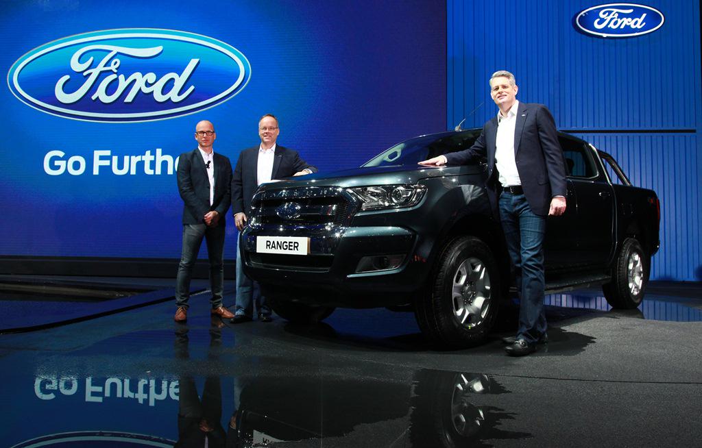 FordThailand's tweet image. Ford unveiled its new tough and smart #FordRanger, setting a new benchmark in the pickup truck segment  #FordBIMS