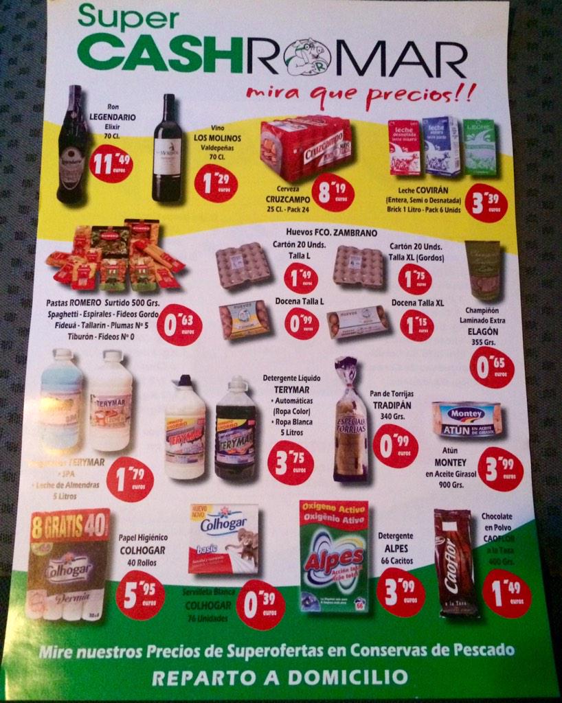 SuperCashRomar's tweet photo. Seguimos pensando en su economía , del 25 de marzo al 10 de abril .
               Mira que precios !!! http://t.co/TUxMJZaiJp