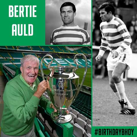 Happy birthday to Bertie Auld 