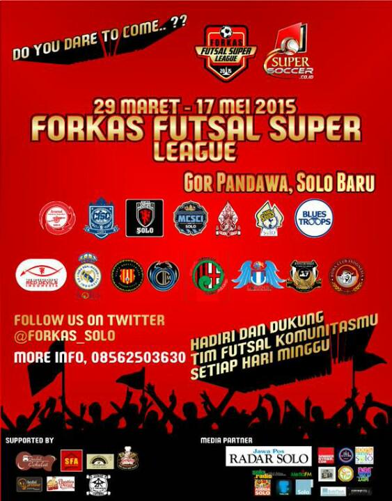 AgendaSOLO's tweet photo. #TODAY Datang & Saksikan #FFSL2015 @ForKAS_Solo | 29maret - 17mei 2015 | GOR Pandawa |http://t.co/DxNqWNW2hm