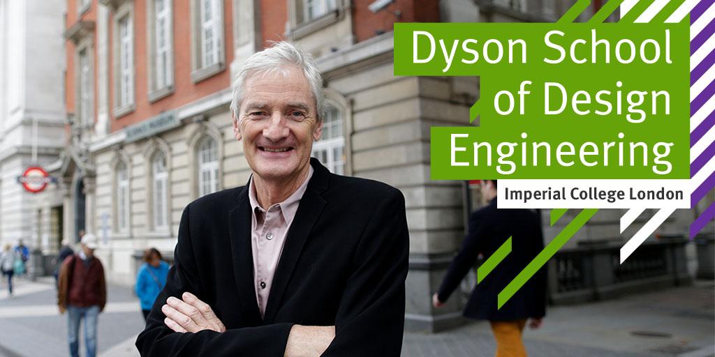foundationdyson's tweet image. JDF has donated  £12m to @ImperialCollege to create Dyson School of Design Engineering #DysonSchool